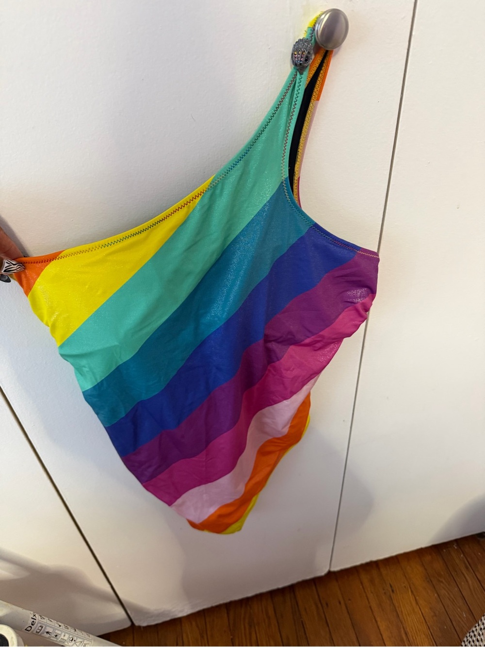 Kurt Geiger Multicolor Rainbow-Trim Swimwear